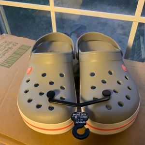 Grey crocs